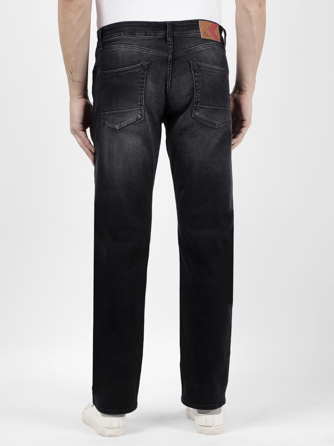 Numero Uno Men Solid Black Jeans